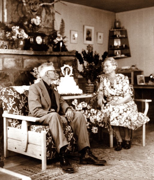 Golden Anniversary Couple, 1951 Golden Anniversary Couple, 1951